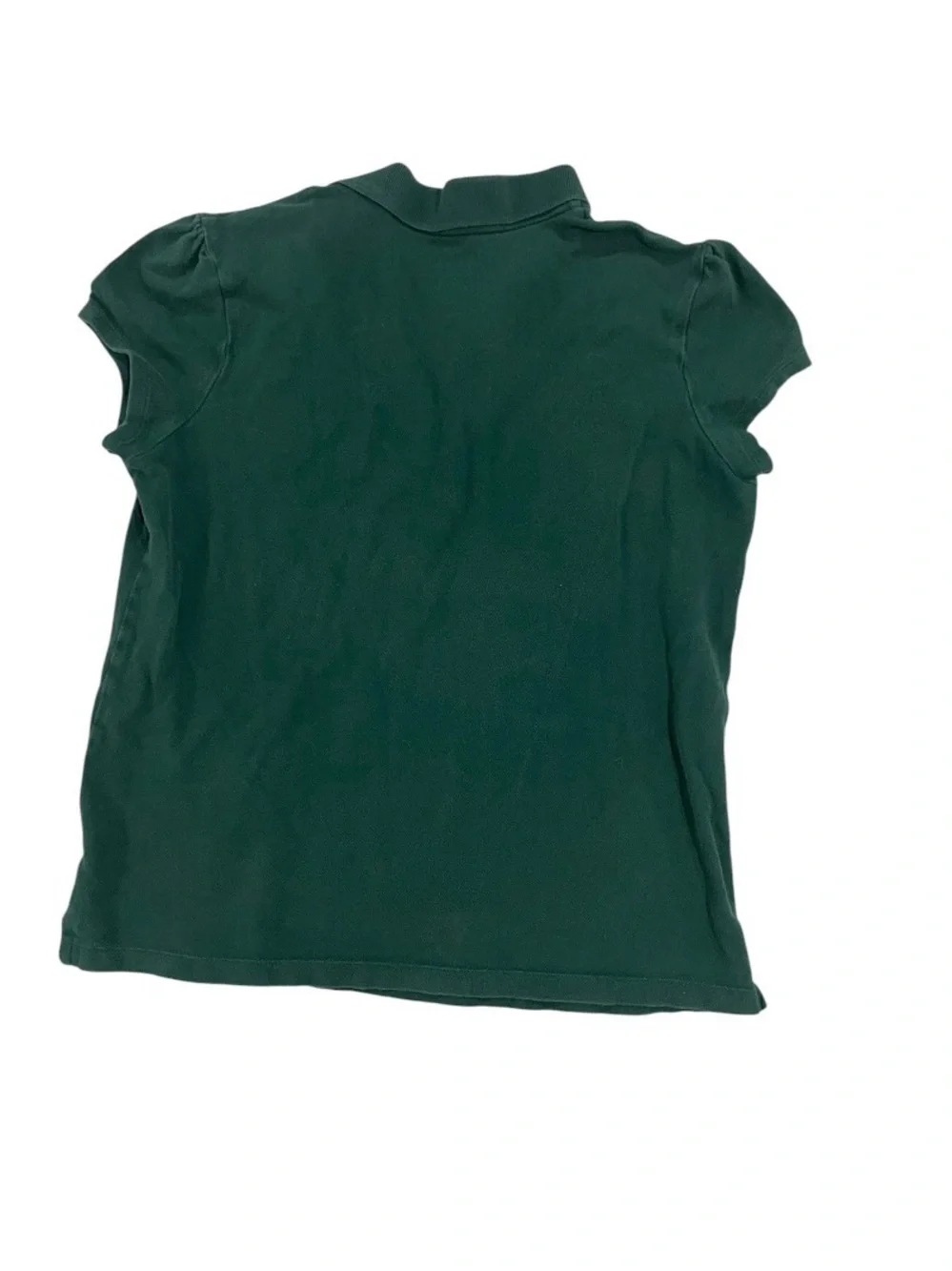 Place Girls Dark Green Short Sleeve Polo